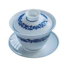 1300K 景德鎮青島鎮蓋灣, 白+藍, 1個