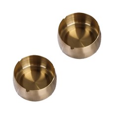 All Nine 簡易不鏽鋼菸灰缸 S, 金色, 2個