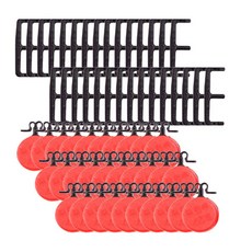 호미닷컴 가지유인 E클립 8cm 50p + 가지유인추 45g x 30p, 1세트