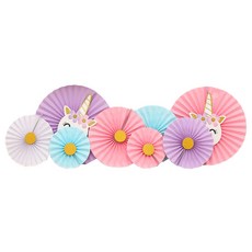 紙扇裝飾套組, 5型, 1套