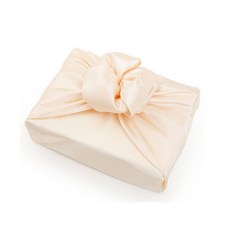 緞面包袱巾 65 x 65 cm, 米白色, 10個