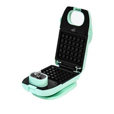 LIVING SENSE 2In1 Waffle Bungeoppang Maker Mint, LS-SM202TM