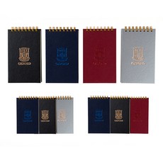 OXFORD Topsteel 雙蓋筆記本 2 10 種 80 張套組, 隨機發貨, 1套