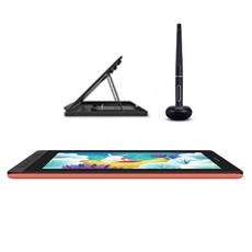 HUION kamvas 12手繪螢幕, 海星橙, GS1161（平板電腦）、PW517（筆）