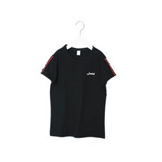 jackid 女童透氣紅線短袖T恤