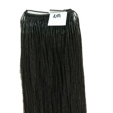 加長型假髮片52cm, NA 自然黑, 1個