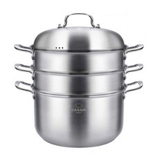 Cassani IH Cucina 三步蒸籠 36cm, 1組