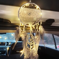 NASKAPI 捕夢網LED裝飾燈, 紫色