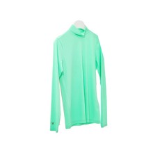 NEVERMINDALL 女款透氣涼感半高領高爾夫T恤