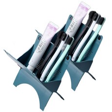 JH Company 多功能瀝水折疊架, 藍色, 2個