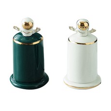 Win Win Company YT_RC240 太空人陶瓷室內牙籤筒, 2個