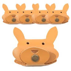 動物電線整理器 兔子, 5個