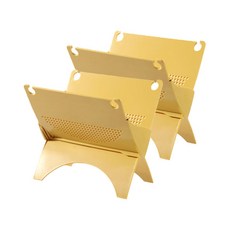 JH Company 멀티 드레인 폴딩 랙, 옐로우, 2개