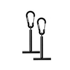 BOOMS FISHING SH1 Tippet 線軸架 BFFFSH120K20, 黑色的, 2個