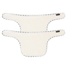 꿈꾸는두부 아기띠 바디 침받이, 블루썬, 2개