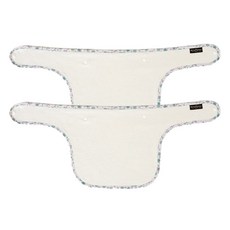 꿈꾸는두부 아기띠 바디 침받이, 프렌치플라워, 2개