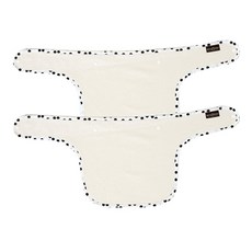 Dream Tofu 嬰兒背帶身體床架, 黑色圓點款, 2入