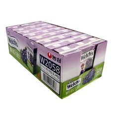 웰치스 포도 드링크, 24개, 190ml