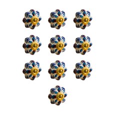 陶瓷家具把手鬱金香點綴 Knob-018