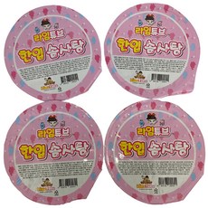 Onnuri Foodtech萊姆管裝一口棉花糖, 40g, 4入