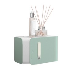 라이트 욕실 수납 랙, 그린, 1개