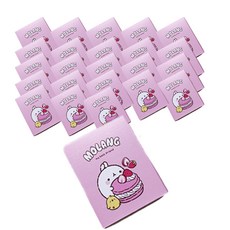 MOLANG 萌浪兔 四層便利貼, 隨機出貨, 24個