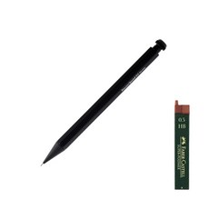 Kaweco 專用黑尖0.5mm+尖鉛0.5HB隨機發貨套組, 1套, 0.5mm