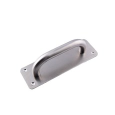 MONESPACE 豪華平板把手 銀色 200mm + 螺絲 4p, 1套