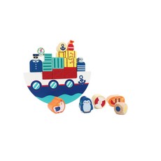 Leo&Friends 客船平衡遊戲 20p, 混合顏色, 1個