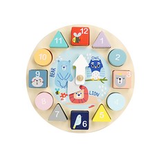 Leo&Friends 木製人偶手錶 13p, 混色