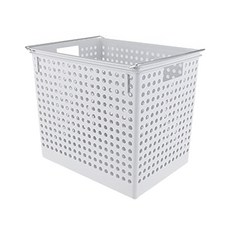 多功能洗衣整理籃 大 BGN049, 白色的, 1個