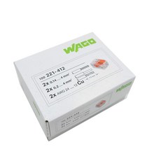 wago 電線連接器 221-412, 100個