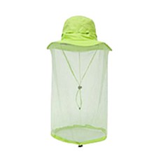 防蟲釣魚帽, 淺綠色