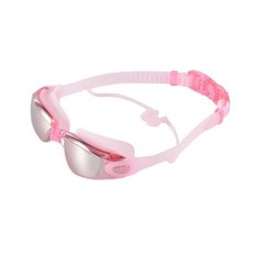 eCHOBELLE 一體式耳塞蛙鏡, 粉色的