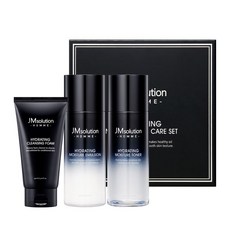 JMsolution Homme男士補水保濕護膚組 化妝水+乳液+泡沫洗面乳, 1套