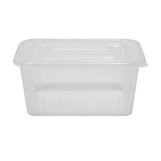 含蓋射出長方形密封容器 6500ml, 25入, 1個