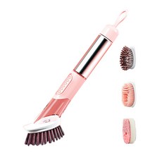 MINIPLE 新三重洗碗刷, 粉紅色, 1個