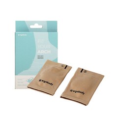 ergobody 適合您的足弓正確姿勢帶 2p, 1盒