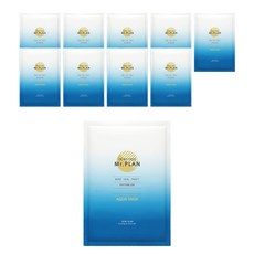 DEWYTREE Mr. PLAN 水潤面膜, 25g, 10入