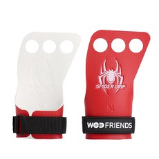 와드프렌즈 스파이더그립2 3구 크로스핏그립 좌우세트, 레드, 1세트