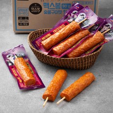 맥스봉 숯불구이맛 핫바, 90g, 45개