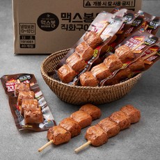 맥스봉 CJ 직화구이 꼬치바 오리지널, 90g, 40개