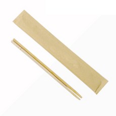 FEXTA 牛皮紙包裝竹筷, 1組, 1000組