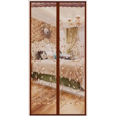 Market A 夏季防蚊雙向門簾, 孔雀