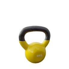 엠에스디밴드 맘보맥스 케틀벨 6kg, 노랑색, 1개