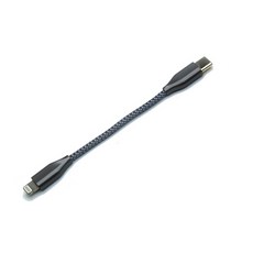 Hallydad高音質音訊數據C to C+Type C to Lightning線組, 12厘米, 混色