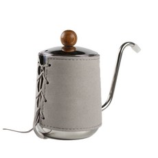 Diguo JS Coffee 無柄真皮滴壺 550ml, 灰色, 1入