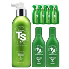 TS Premium Tonic 250ml + Gold Plus 洗髮水 100g x 2p + 旅行袋 6g x 4p 套組, 1組