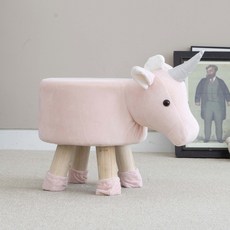 LUNA LAB KIDS 動物造型孩童椅凳, 獨角獸款