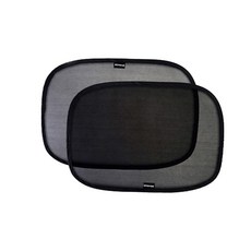 3秒瞬涼黏貼式遮陽板, 2個, NO8黑色